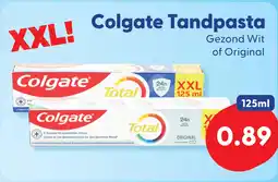 Die Grenze Colgate Tandpasta Gezond Wit of Original aanbieding