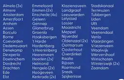 Die Grenze Vestigingen aanbieding