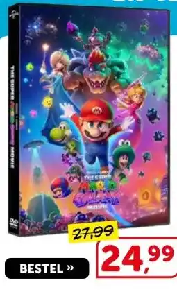 Boekenvoordeel The Super Mario Galaxy Movie aanbieding