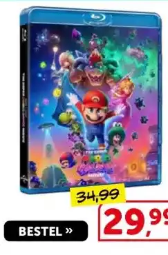 Boekenvoordeel The Super Mario Galaxy Movie aanbieding