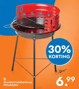 Blokker Houtskool tafelbarbecue Philadelphia* aanbieding