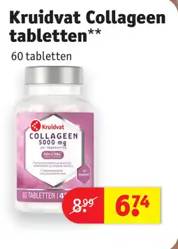Kruidvat Kruidvat collageen tabletten aanbieding