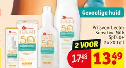Kruidvat Gevoelige huid aanbieding