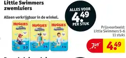 Kruidvat Little swimmers zwemluiers aanbieding