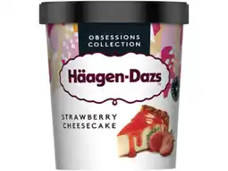Hoogvliet Haagen Dazs Strawberry cheesecake aanbieding