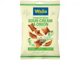 Hoogvliet Wasa Crunchy bites sour cream onion aanbieding