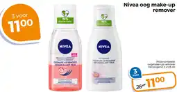 Trekpleister Nivea oog make-up remover aanbieding