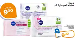 Trekpleister Nivea reinigingsdoekjes aanbieding