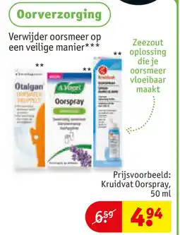 Kruidvat Oorverzorging aanbieding