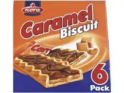 Hoogvliet Nora Caramel biscuit aanbieding