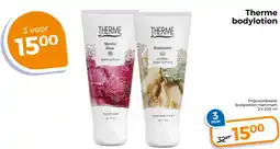 Trekpleister Therme bodylotion aanbieding