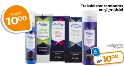 Trekpleister Trekpleister condooms en glijmiddel aanbieding