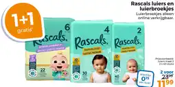 Trekpleister Rascals luiers en luierbroekjes aanbieding