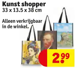 Kruidvat Kunst shopper aanbieding