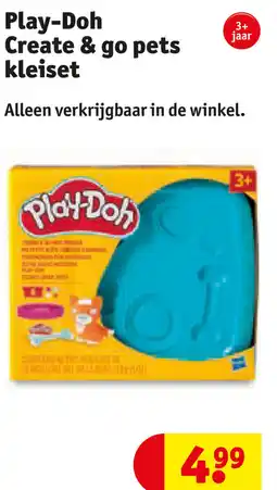 Kruidvat Play-doh create & go pets kleiset aanbieding