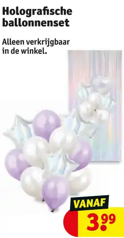 Kruidvat Holografische ballonnenset aanbieding
