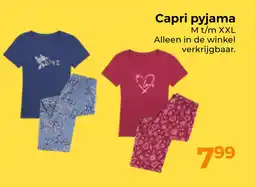 Trekpleister Capri pyjama aanbieding