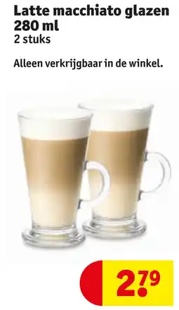 Kruidvat Latte macchiato glazen aanbieding