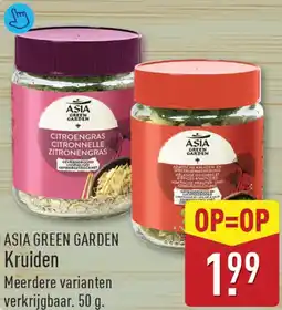 ALDI Asia green garden kruiden aanbieding