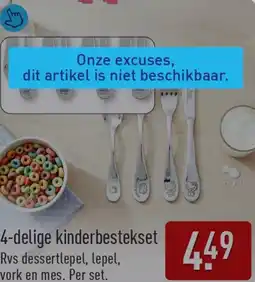 ALDI kinderbestekset aanbieding