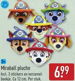 ALDI Miraball pluche aanbieding