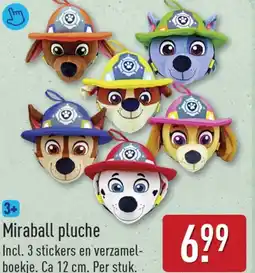 ALDI Miraball pluche aanbieding
