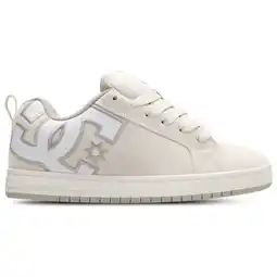 Foot Locker DC Shoes Court Graffik Sneakers Heren - Wit - Maat 41 - Suède aanbieding