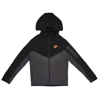 Foot Locker Nike Tech Fleece Hoodies Kinder - Zwart - Maat 158 - 170 CM - Poly Fleece aanbieding