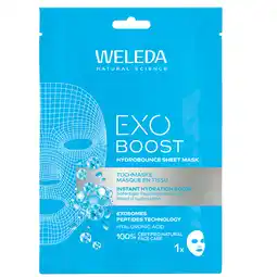 Holland & Barrett Weleda Exo Boost Hydrobounce Sheet Mask - 1 stuk aanbieding