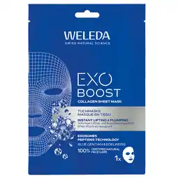 Holland & Barrett Weleda Exo Boost Collagen Sheet Mask - 1 stuk aanbieding