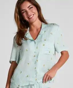 Hunkemoller Hunkemöller Pyjama Top Groen aanbieding