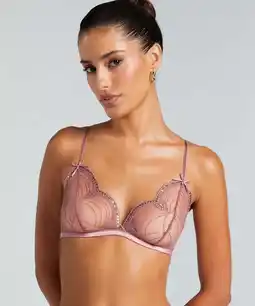 Hunkemoller Hunkemöller Bralette Ruby Roze aanbieding