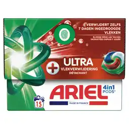 Dekamarkt Ariel All-in-1 pods ultra vlekverwijdering aanbieding