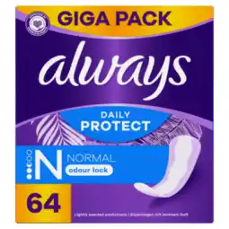 Dekamarkt Always Inlegkruisjes extra protect long aanbieding
