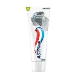 Dekamarkt Aquafresh Tandpasta tandsteen controle aanbieding