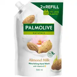 Dekamarkt Palmolive Handzeep amandel navulling aanbieding