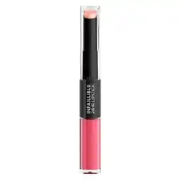 Trekpleister L'Oréal Paris Infaillible 24H 804 Metroproof Rose Lipstick aanbieding