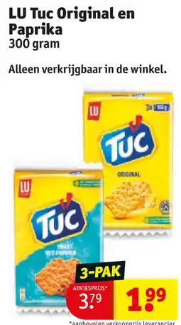 Kruidvat Lu tuc original en paprika aanbieding