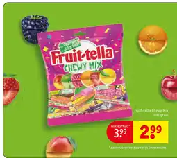 Kruidvat Fruit-tella chewy mix aanbieding
