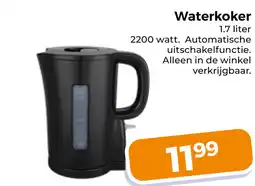 Trekpleister Waterkoker aanbieding