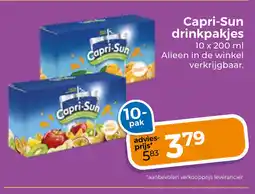 Trekpleister Capri-Sun drinkpakjes aanbieding