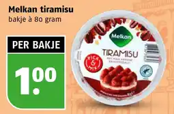 Poiesz Melkan tiramisu aanbieding
