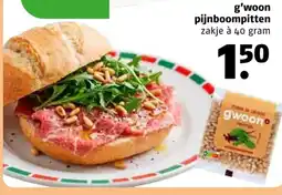 Poiesz g'woon pijnboompitten aanbieding