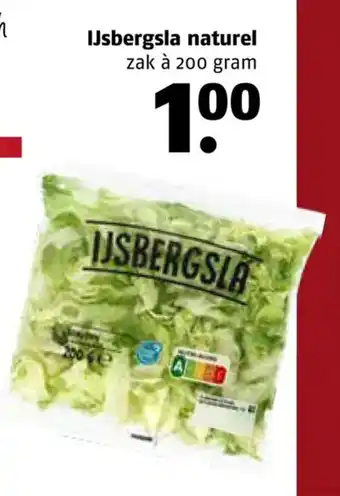 Poiesz IJsbergsla aanbieding