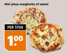 Poiesz Mini pinsa margherita of salami aanbieding
