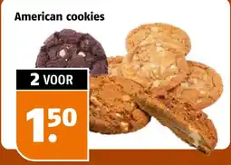 Poiesz American cookies aanbieding