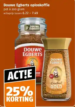 Poiesz Douwe Egberts oploskoffie aanbieding