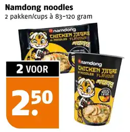 Poiesz Namdong noodles aanbieding