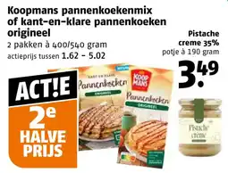 Poiesz Koopmans pannenkoekenmix of kant-en-klare pannenkoeken origineel aanbieding