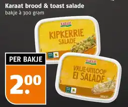 Poiesz Karaat brood & toast salade aanbieding